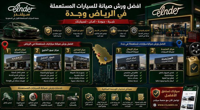 افضل ورش صيانة للسيارات المستعملة في الرياض وجدة