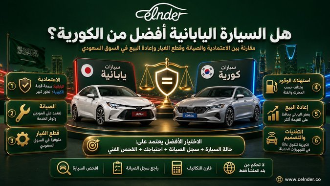 هل السيارة اليابانية أفضل من الكورية؟