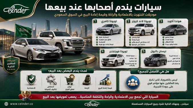 سيارات يندم أصحابها عند بيعها