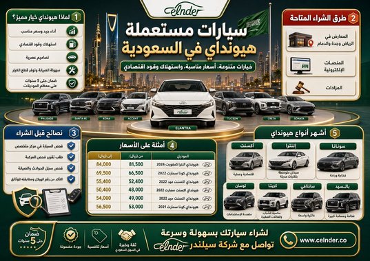 سيارات مستعملة هيونداي في السعودية