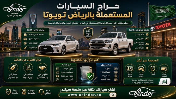 حراج السيارات المستعملة بالرياض تويوتا