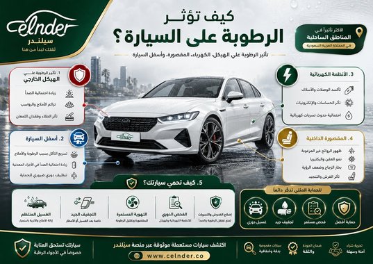 كيف تؤثر الرطوبة على السيارة؟