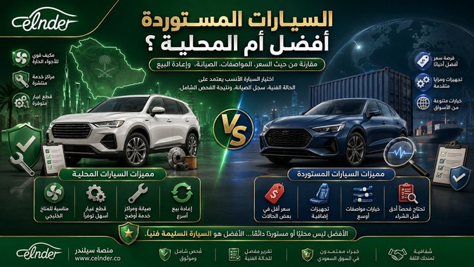 السيارات المستوردة أفضل أم المحلية؟