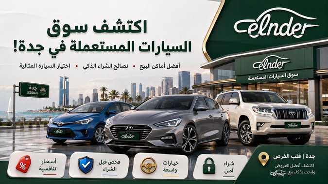 اكتشف سوق السيارات المستعملة في جدة!