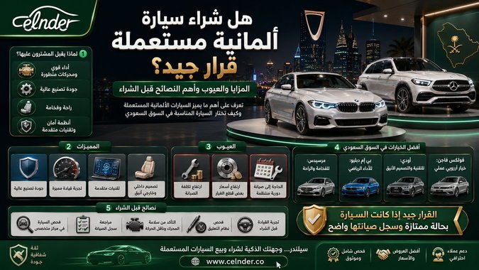 هل شراء سيارة ألمانية مستعملة قرار جيد؟