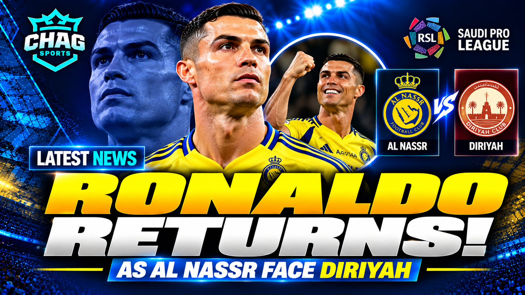 Cristiano Ronaldo preparing for Al Nassr's Saudi Pro League match against Diriyah.