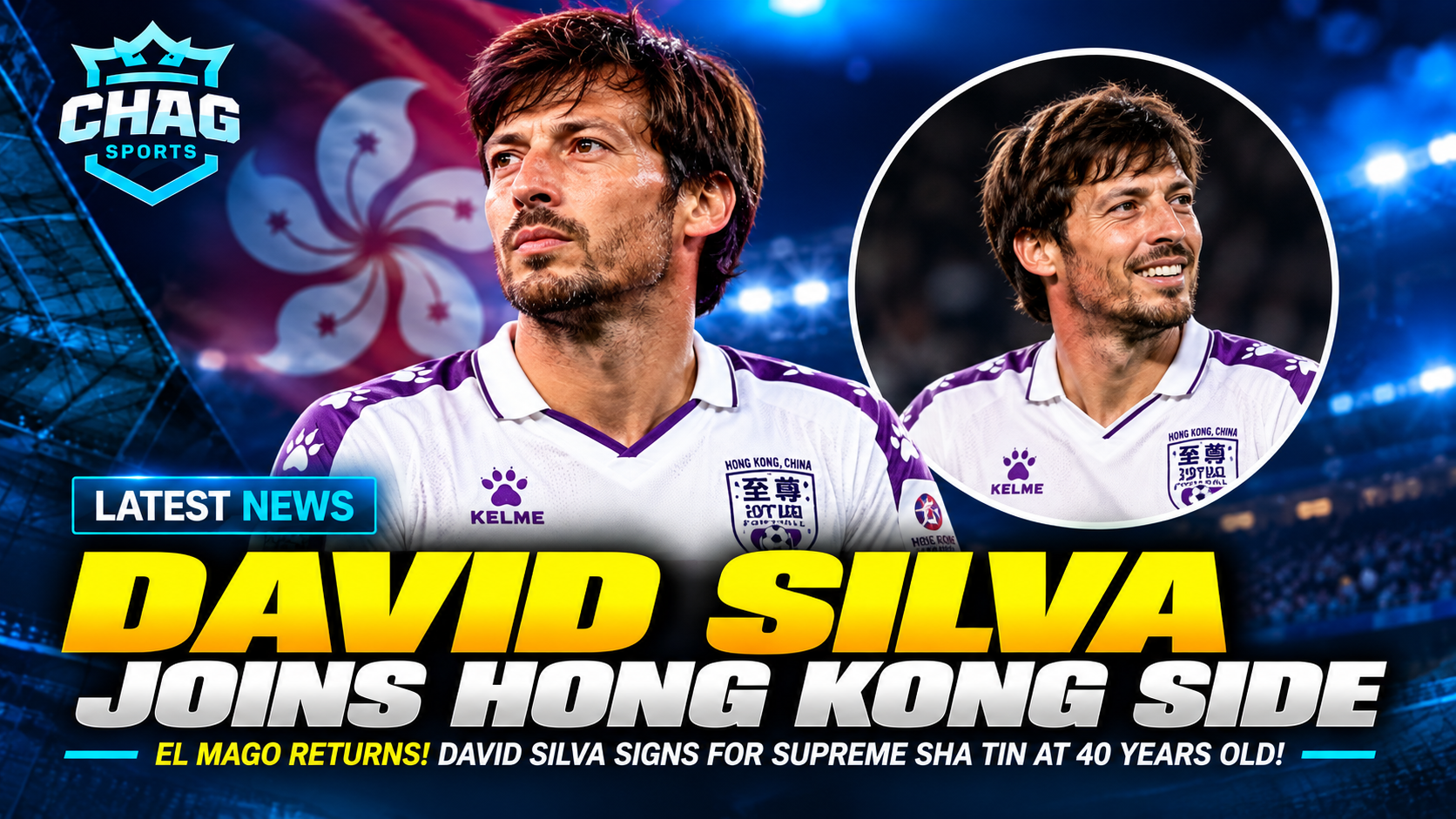 David Silva joins Hong Kong side Supreme Sha Tin at 40