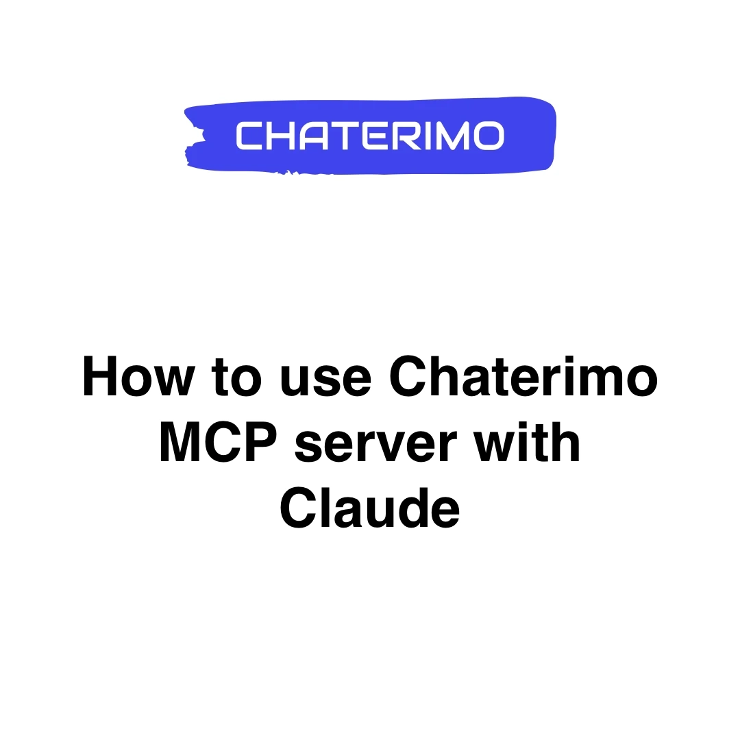 Chaterimo MCP Server: Connect Claude AI to Your Chatbot