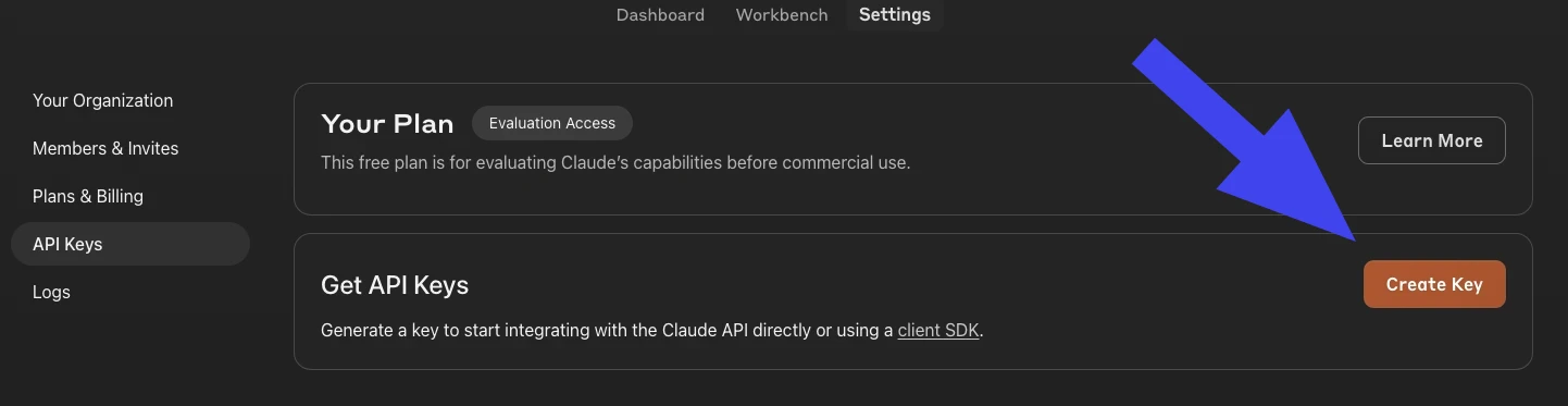 Create A Claude API Key AI Customer Service 2025 