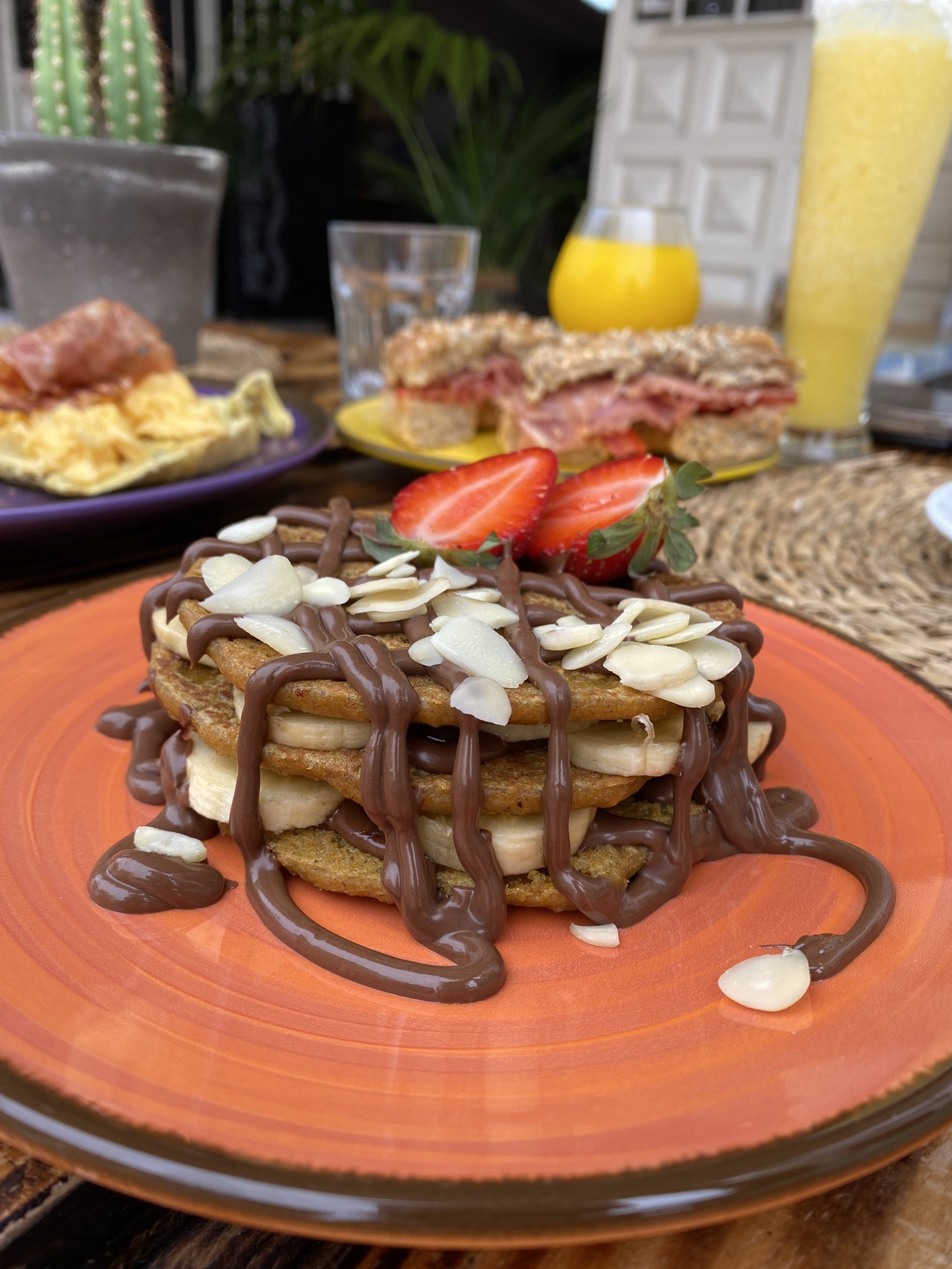 Simple coffee brunch