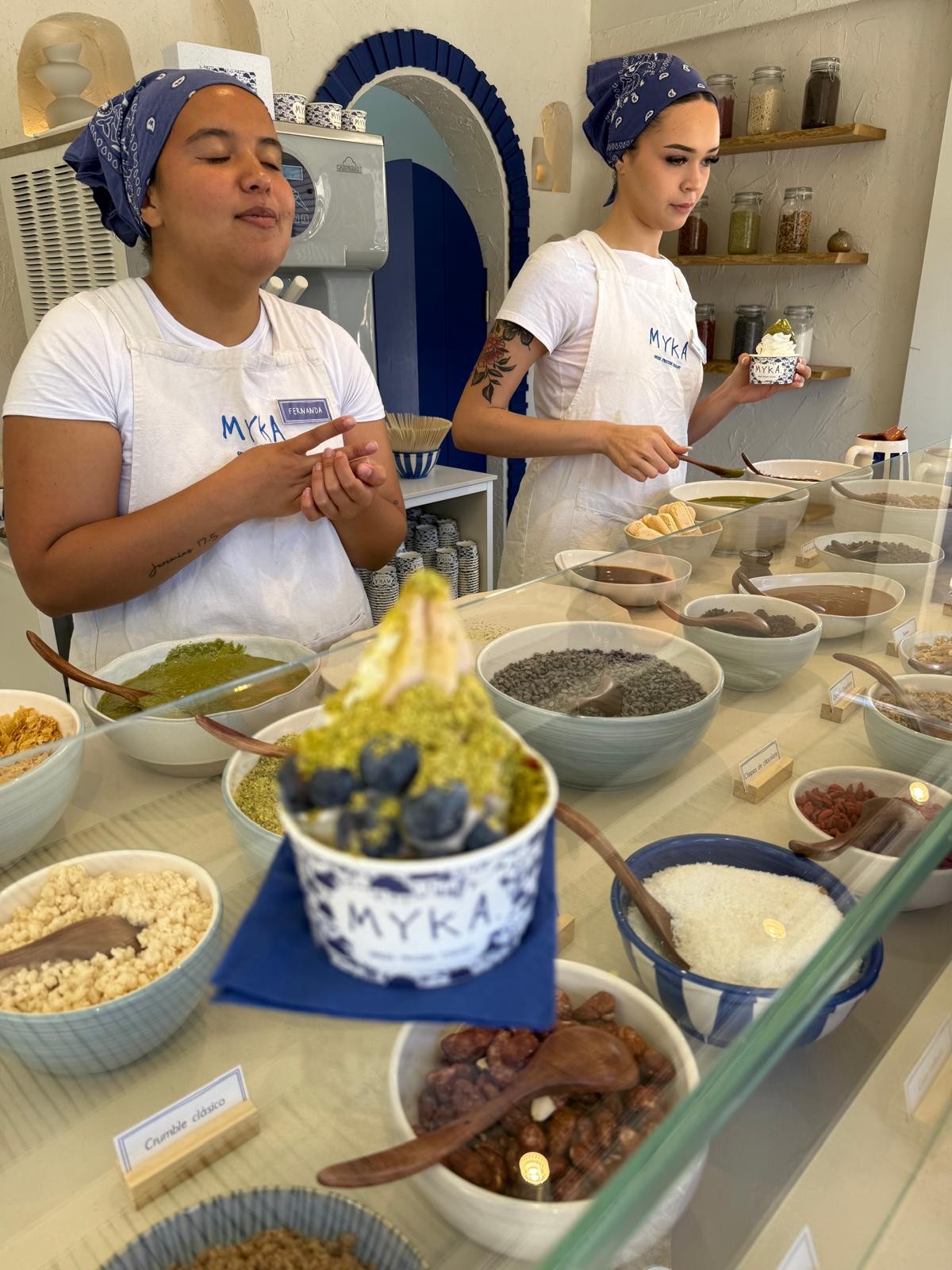 Myka Greek Frozen Yogurt