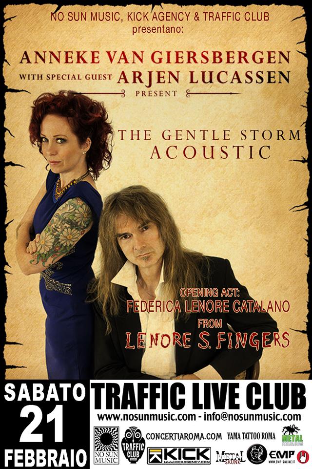 The Gentle Storm + Federica Catalano (Lenore S. Fingers)