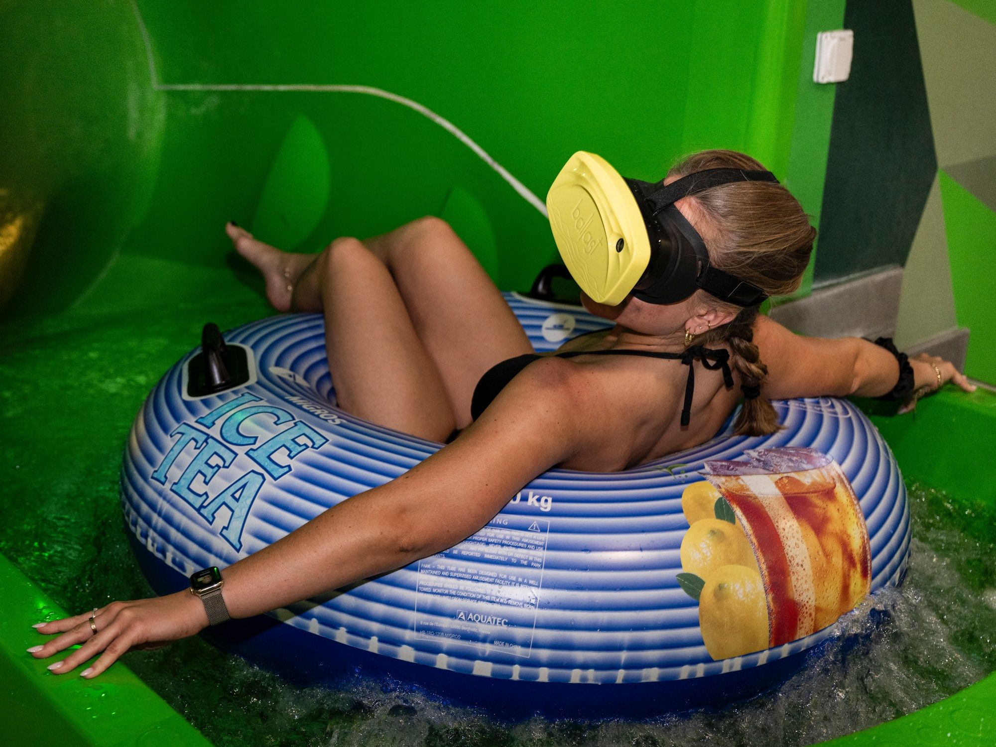 VR Rutsche im Säntispark