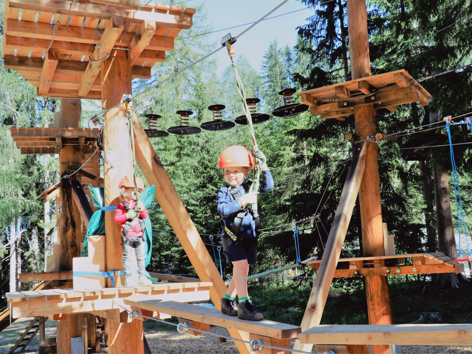8 ไฮไลท์ในสวนผจญภัย Davos Adventure Park