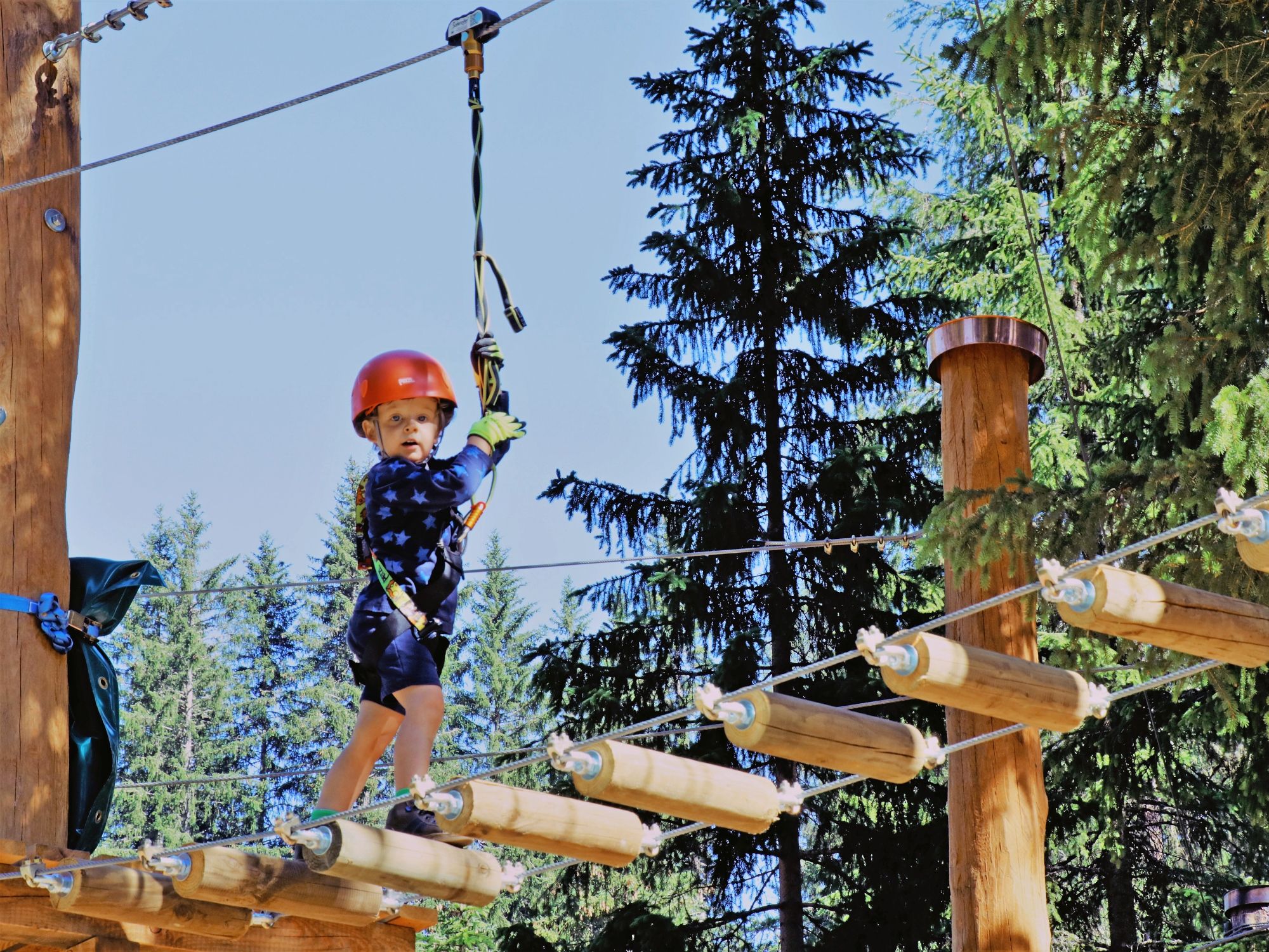 8 ไฮไลท์ในสวนผจญภัย Davos Adventure Park