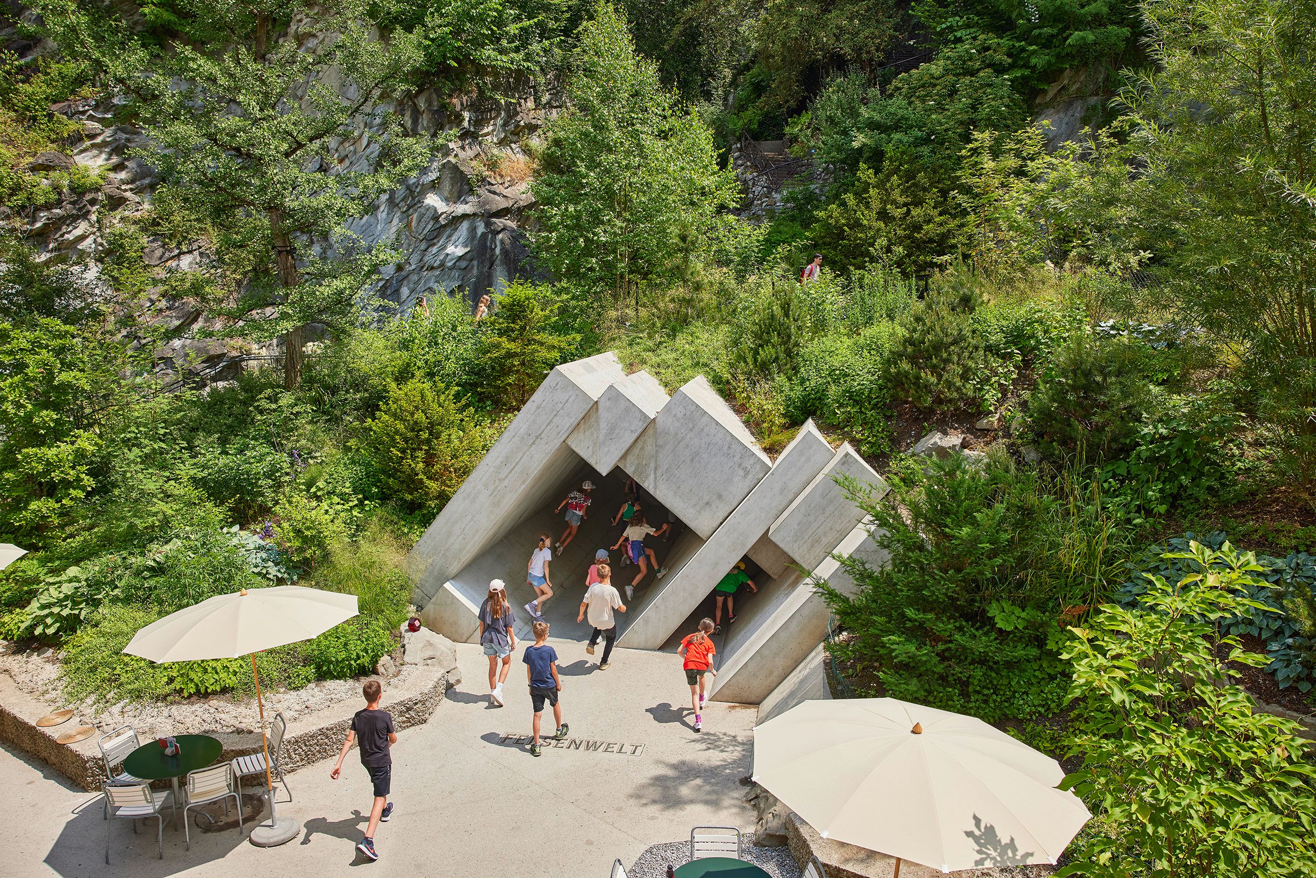 Gletschergarten Luzern Felsenwelt Eingang