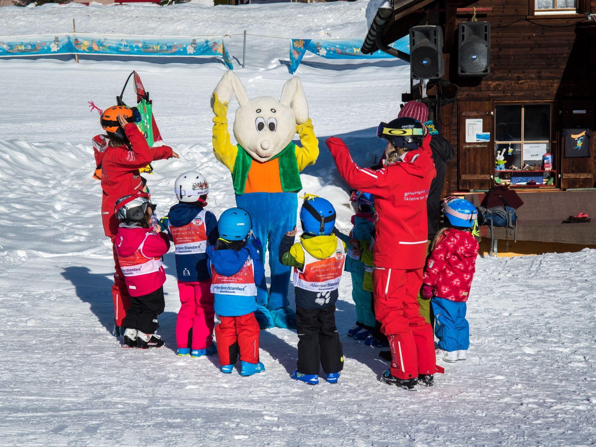 Grindelwald Bambini Kinder Unterricht Ski