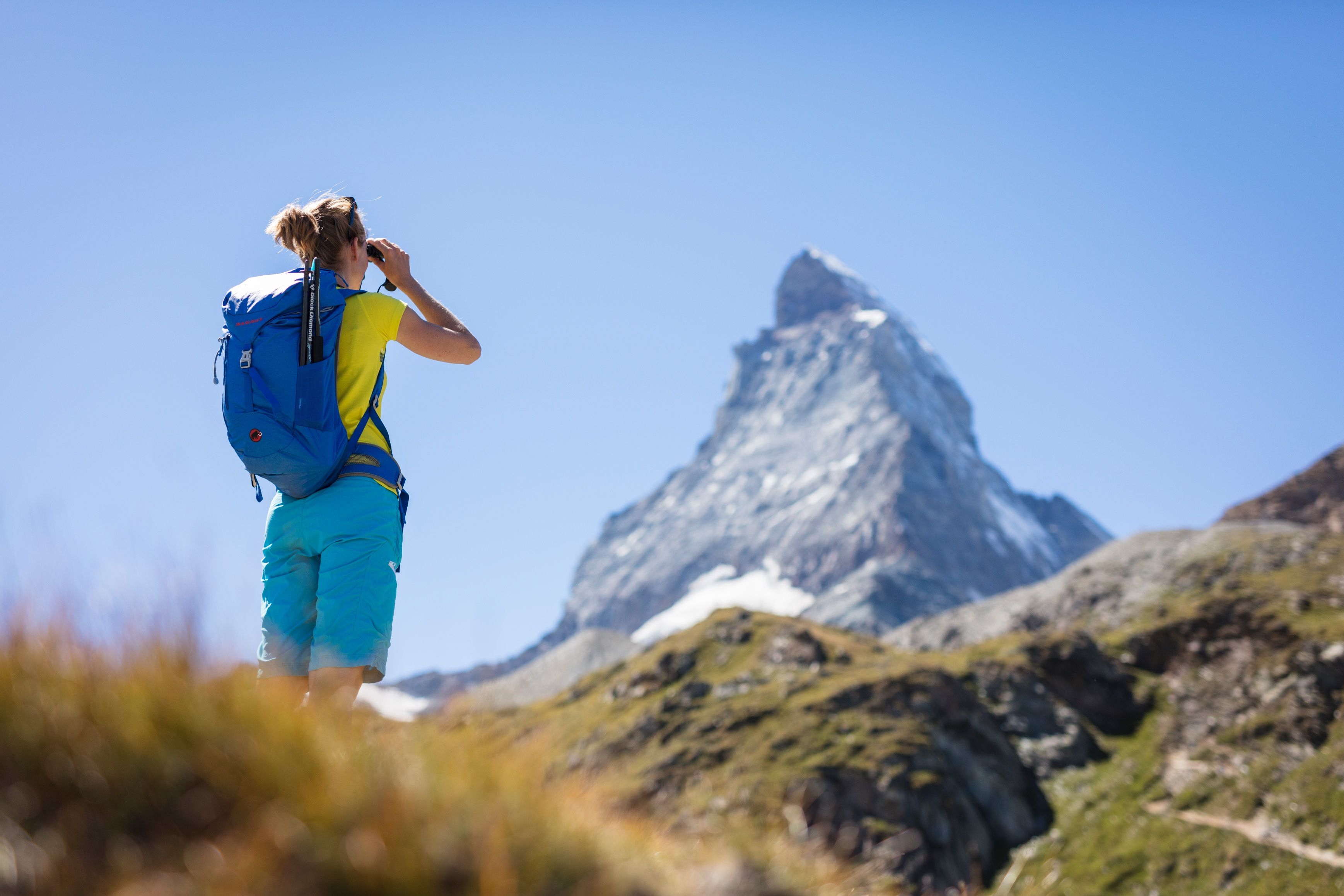 Matterhorn Glacier Paradise - Wanderer  