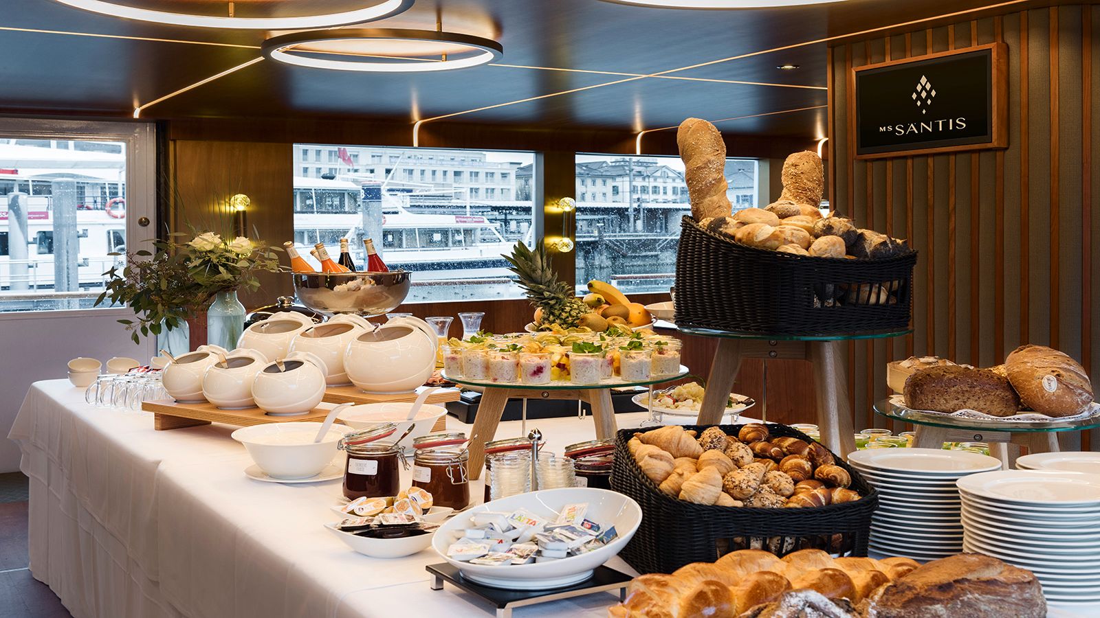 Polterabend Schifffahrt Sonntagsbrunch