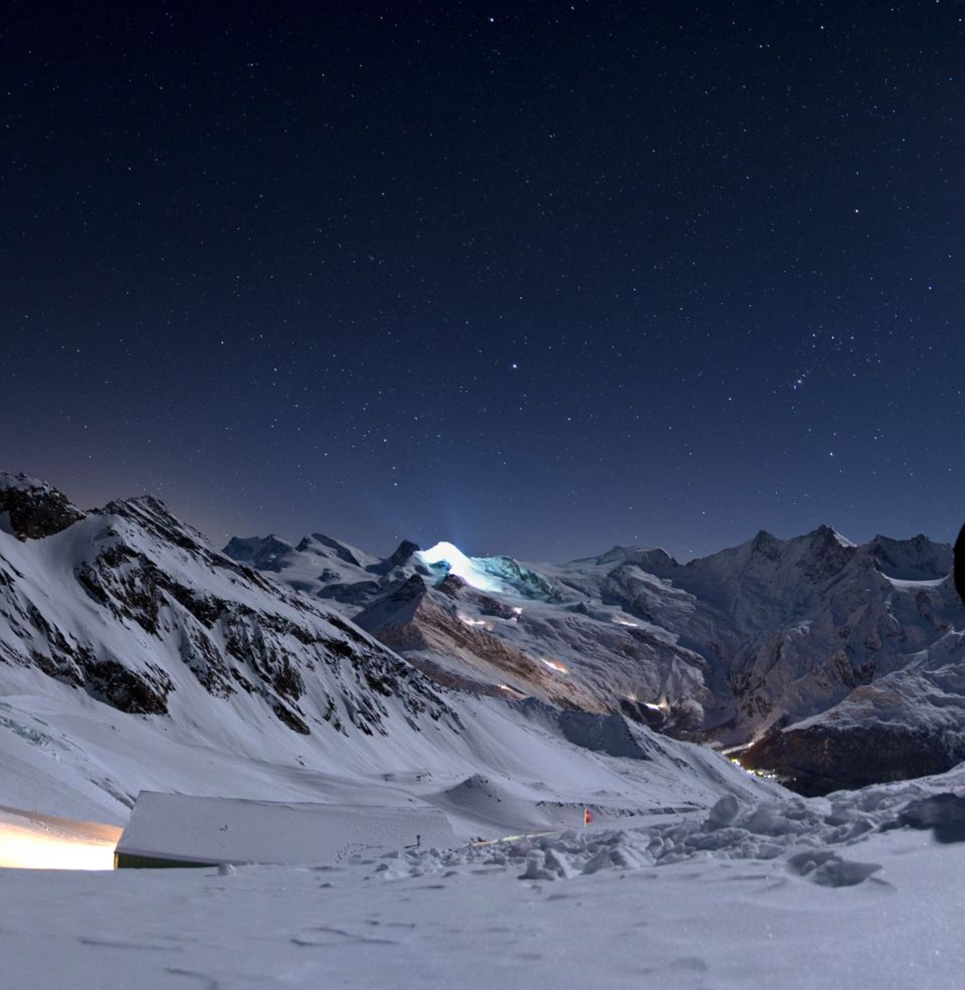 Nachtschlitteln  Saas Fee
