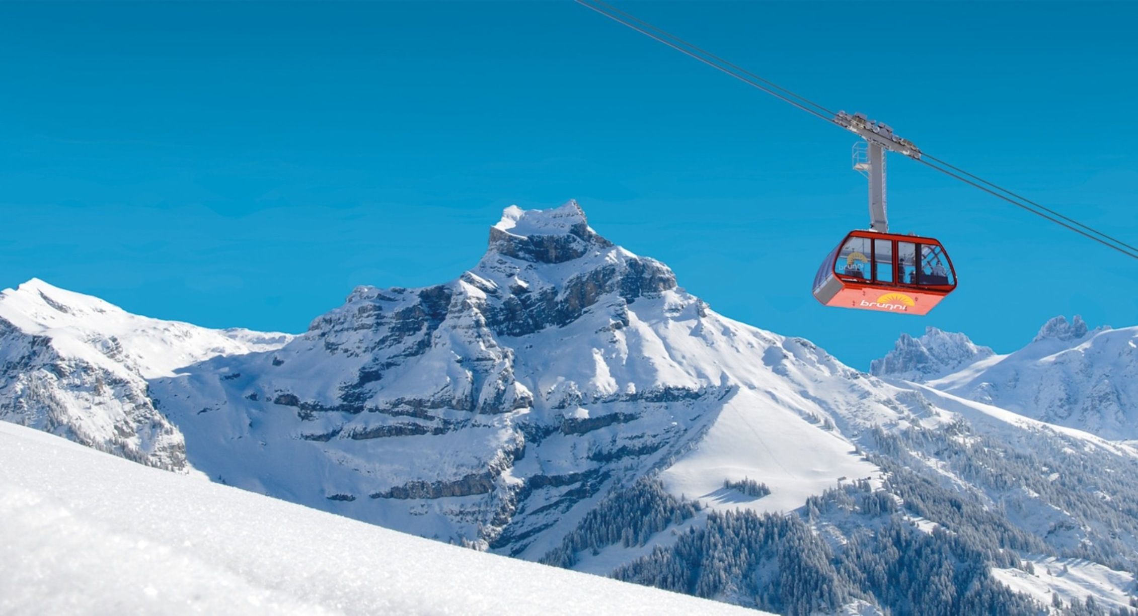 Brunni Engelberg Bergbahn Winter