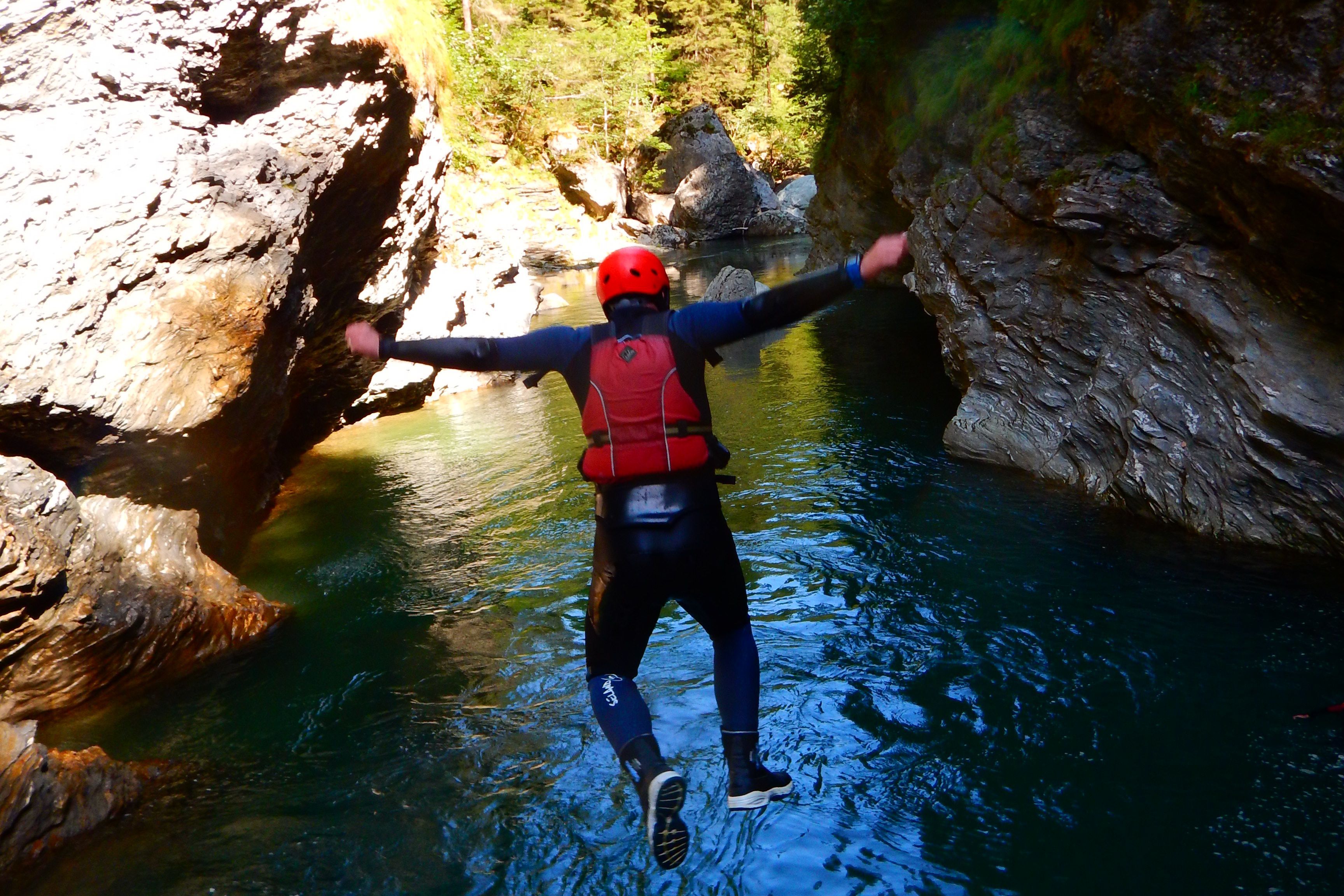 Viamala Schlucht Canyoning
