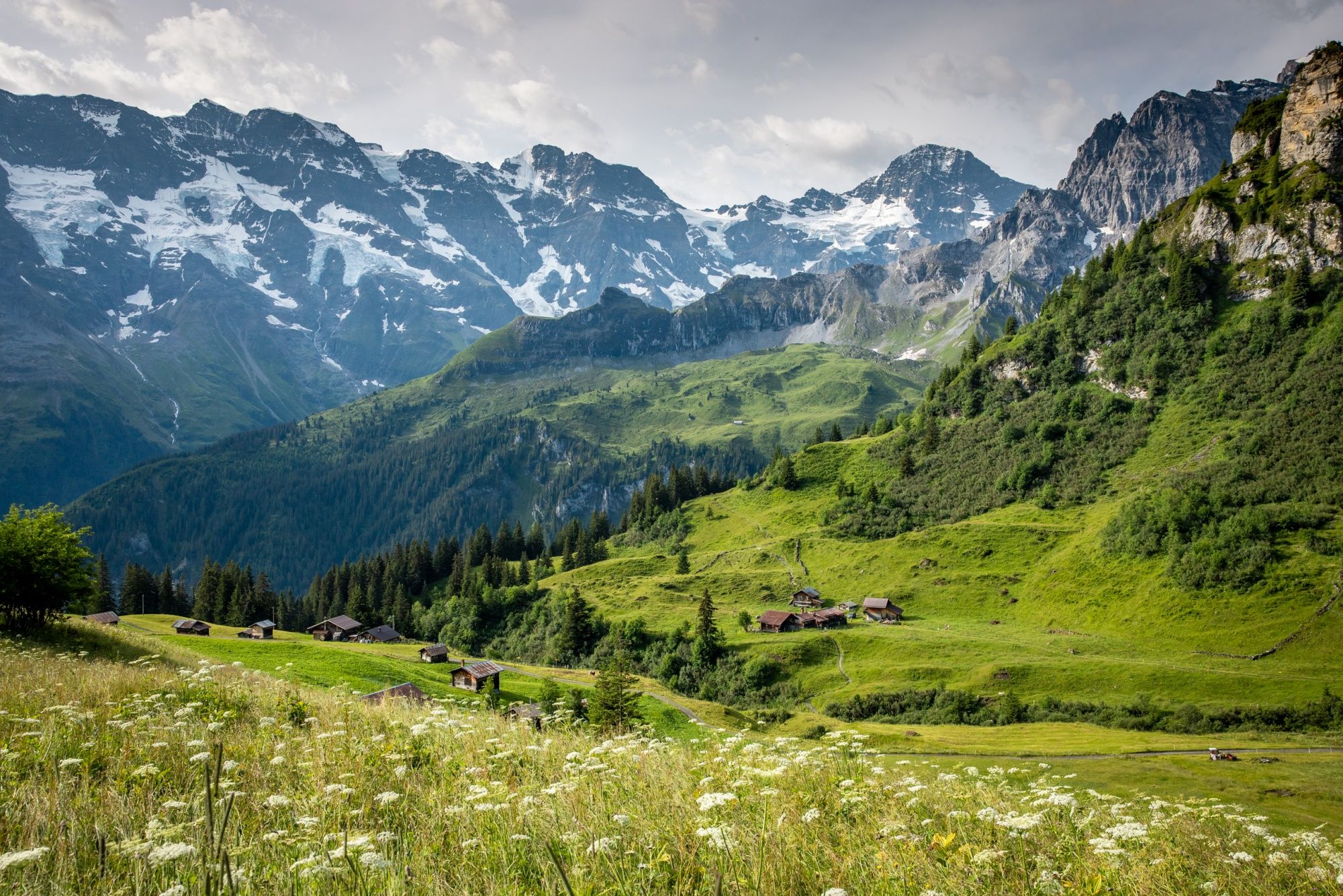 Mürren wandern