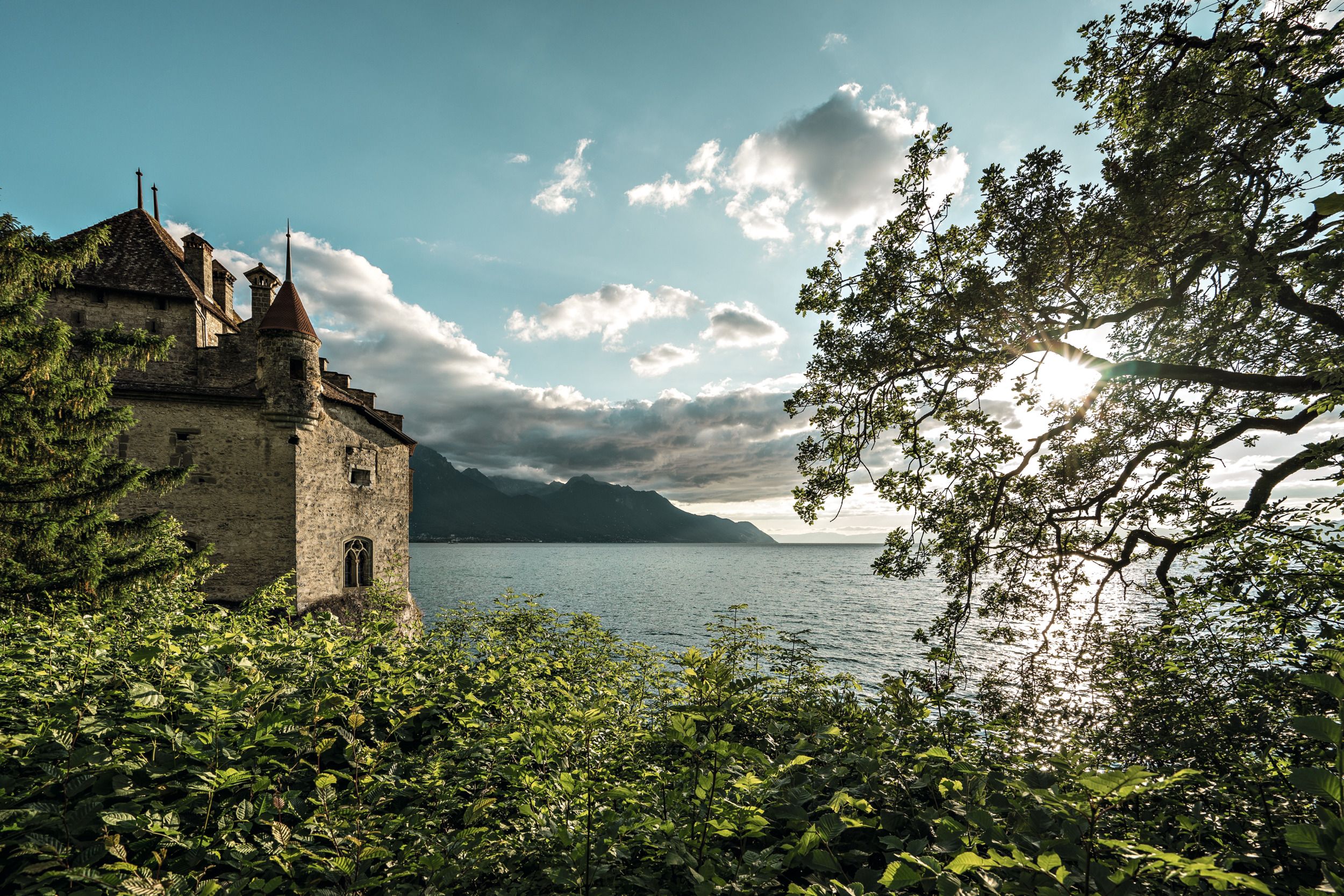 Genfersee Schloss Chillon