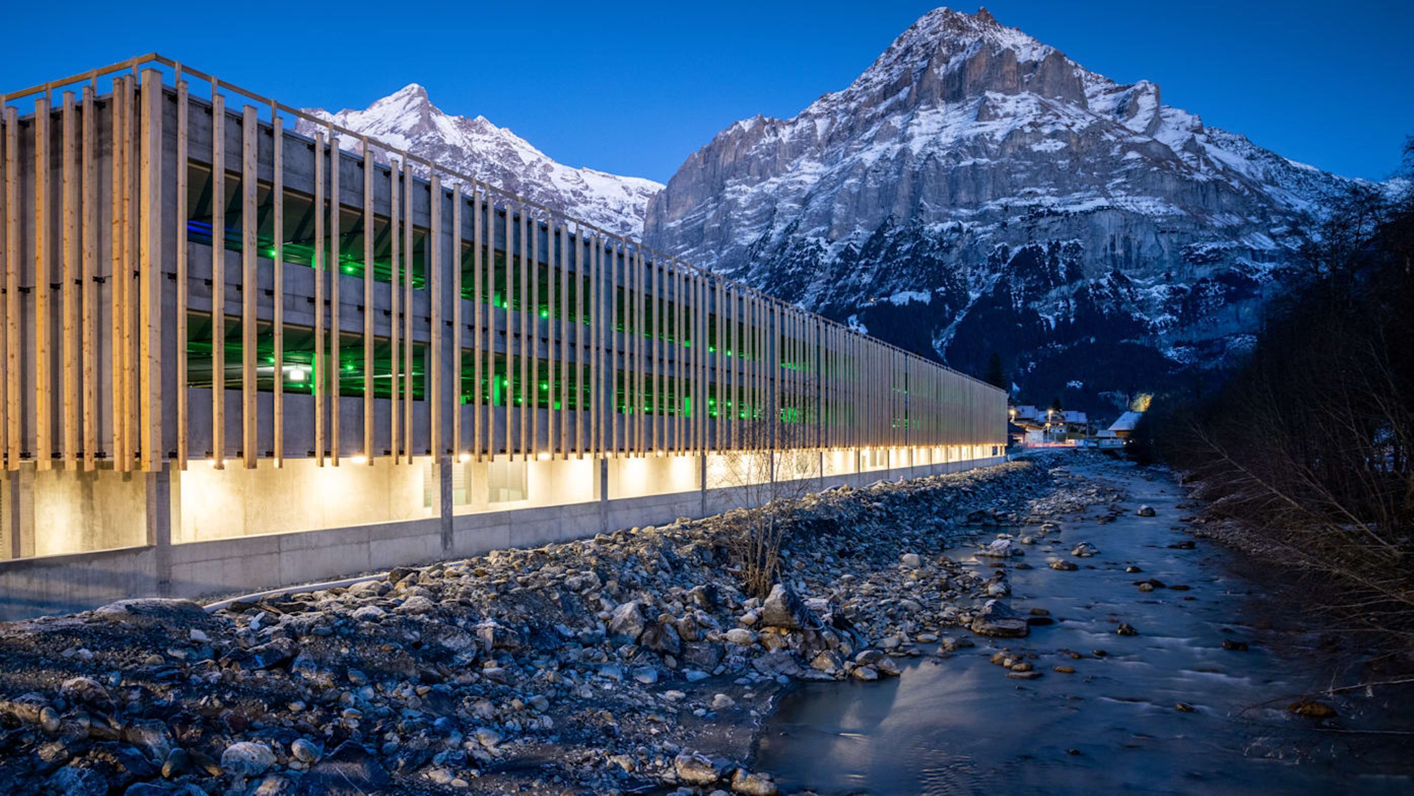 Jungfraujoch Parkhaus