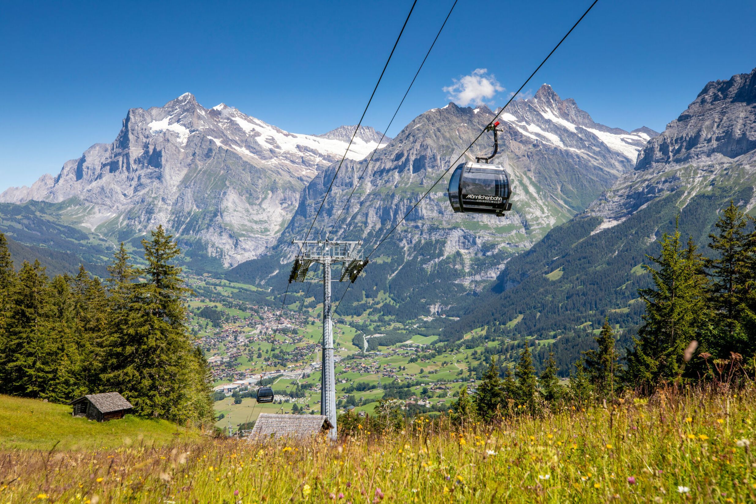 Männlichen 10-er Gondelbahn