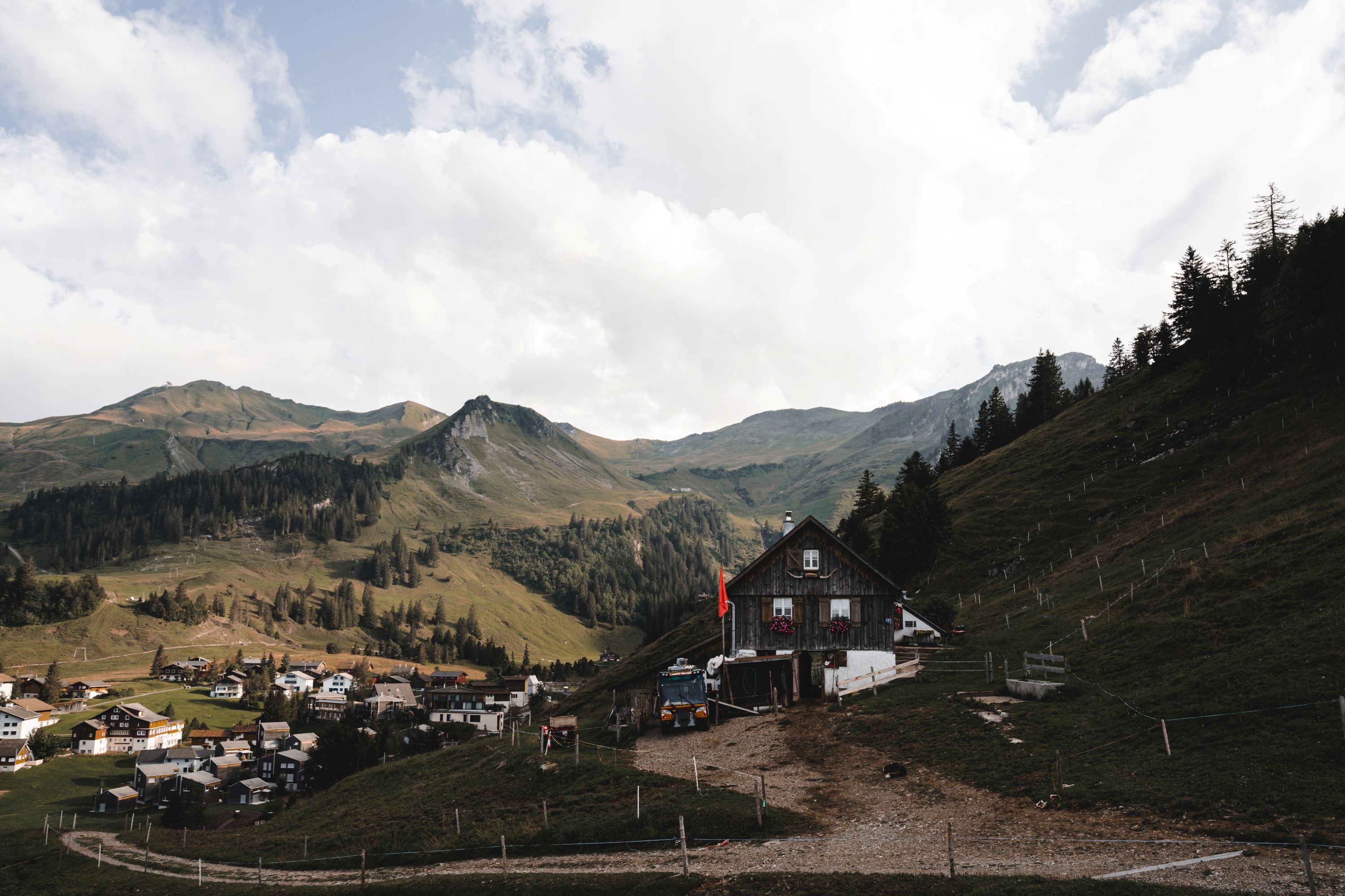 Stoosbahn Standseilbahn Stoos Ort