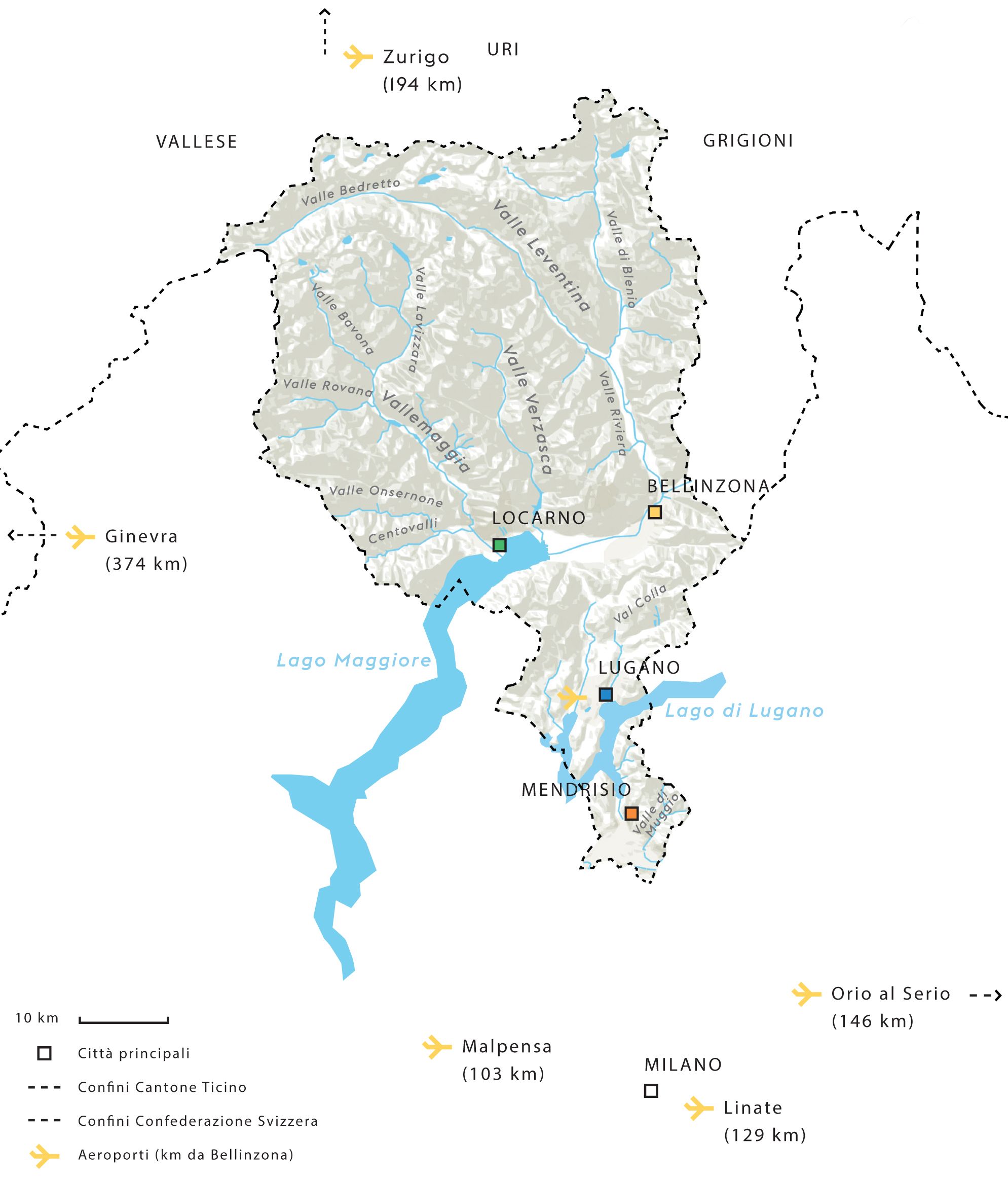 Tessin Tessinkarte