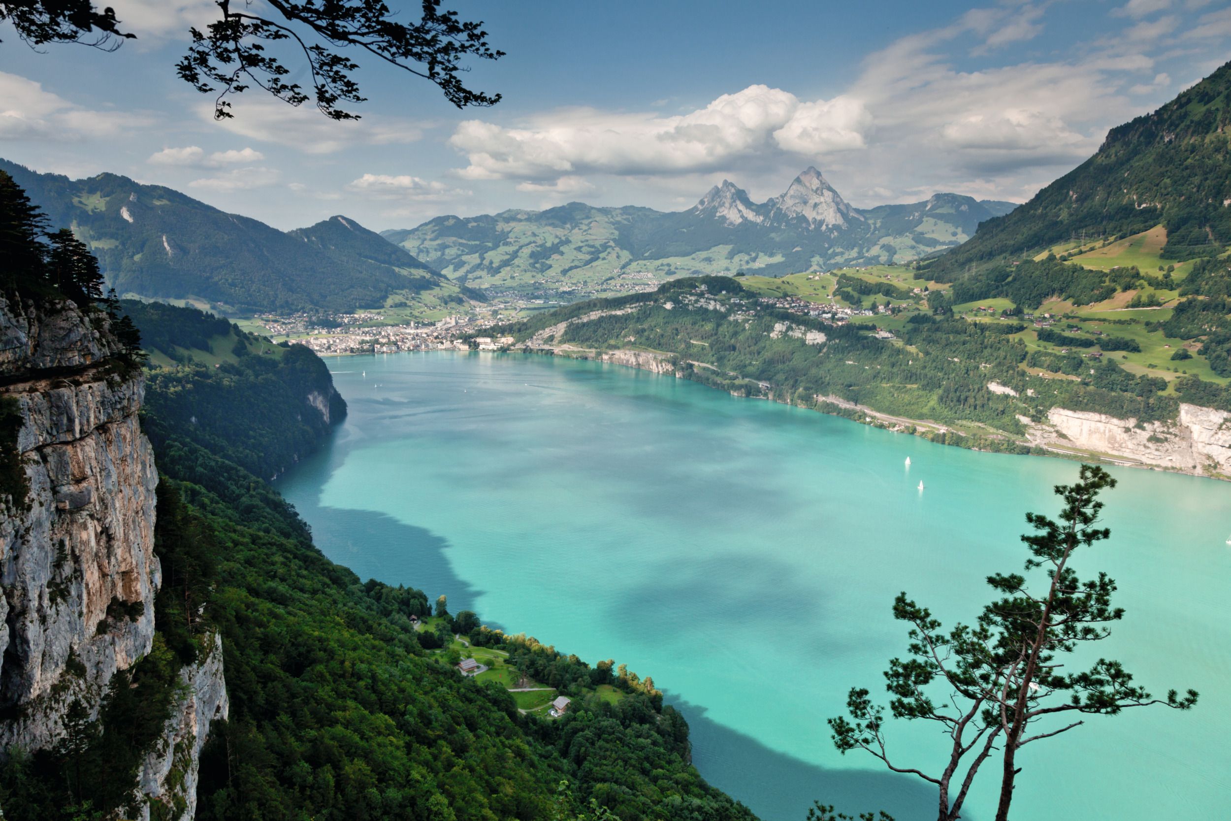 Vierwaldstättersee Seelisberg Panorama