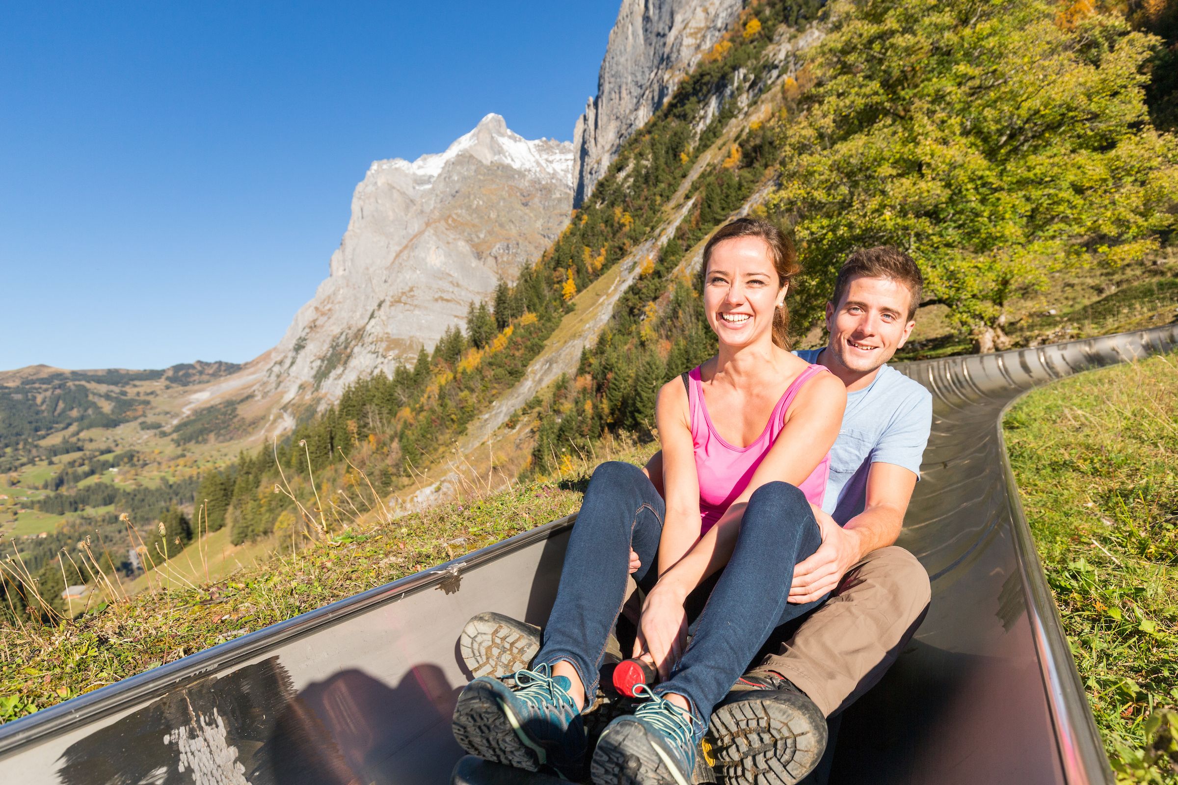 Pfingstegg Sommer Rodeln Toboggan