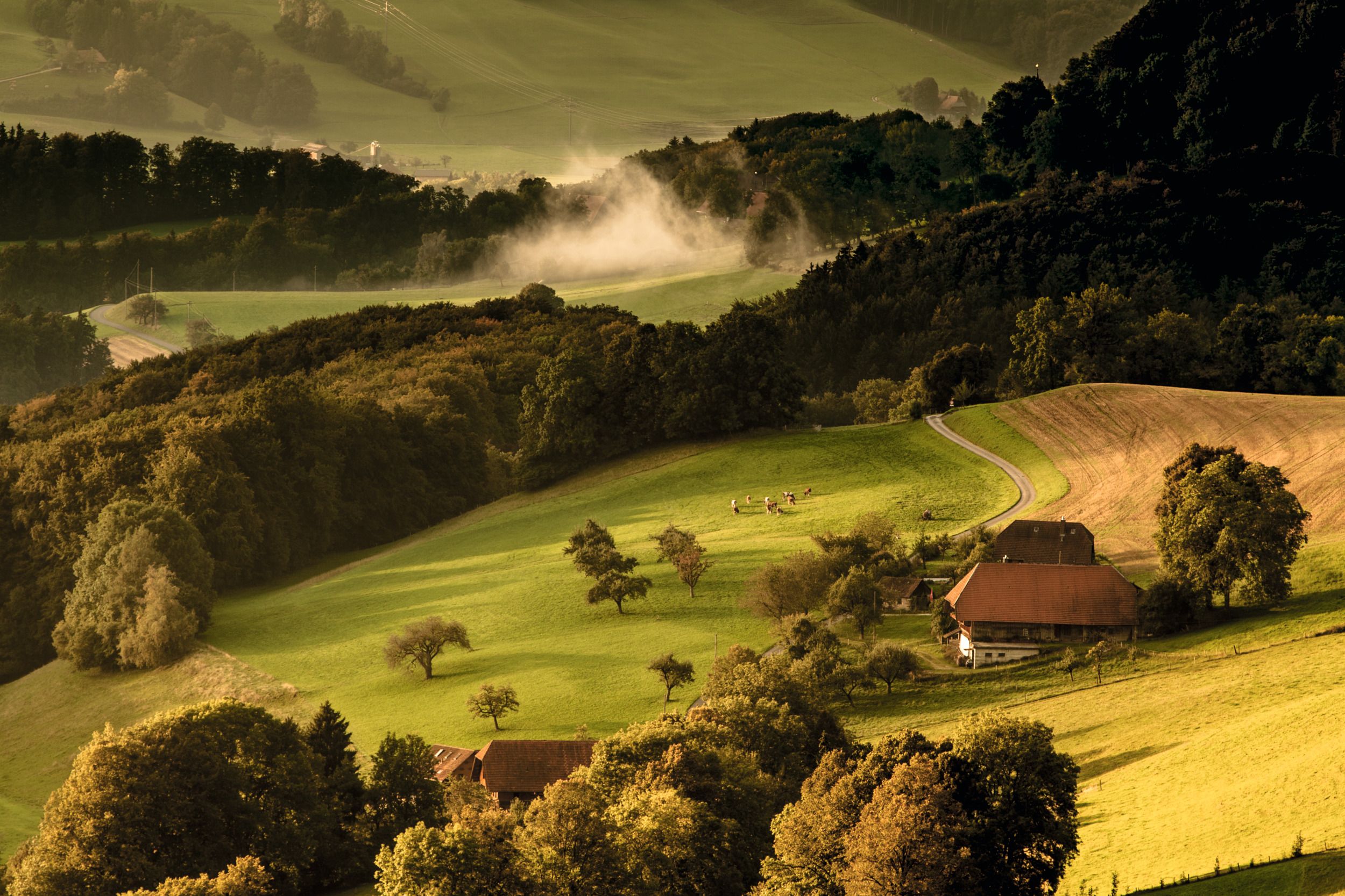 Naturpark Gantrisch Rueggisberg Oberbuetschel