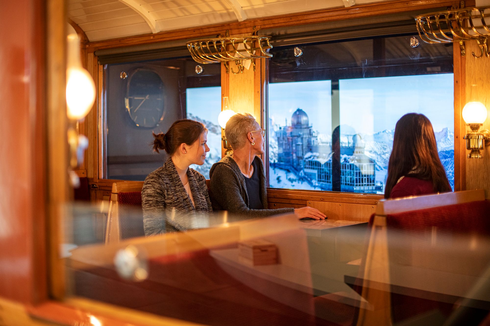World Nature Forum Wagen der Jungfraubahn