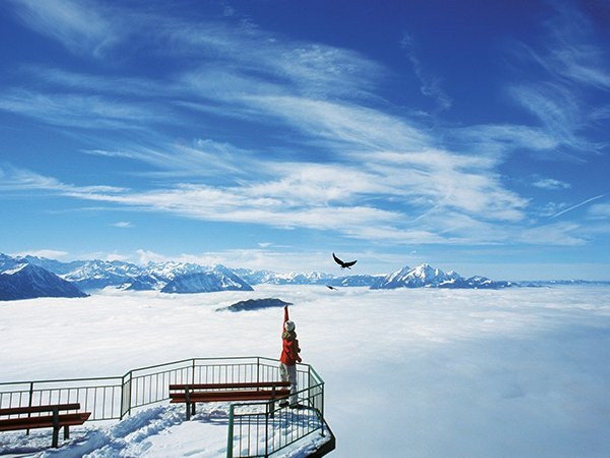 Rigi Kaltbad Känzli Wolken