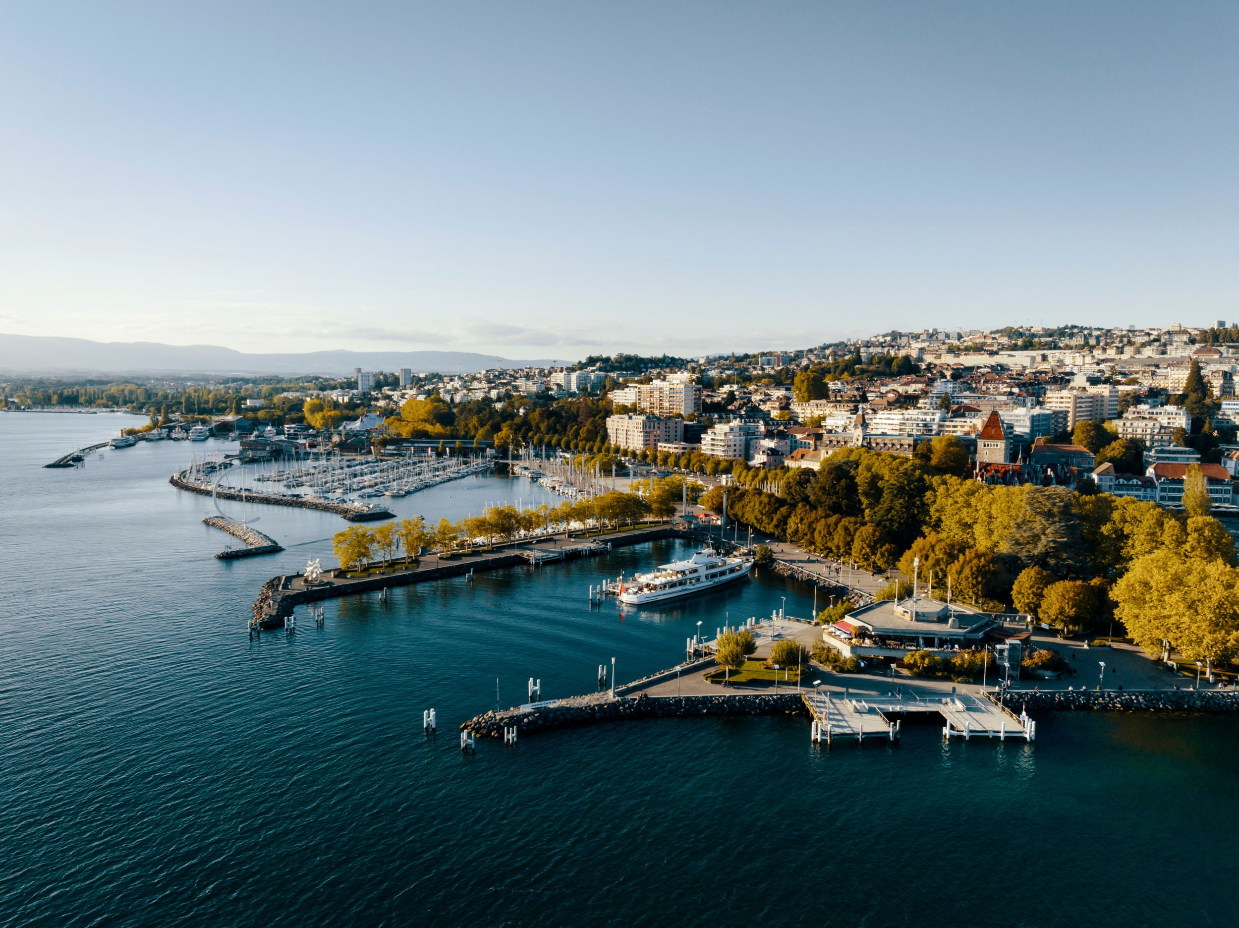 Genfersee Ouchy Lausanne