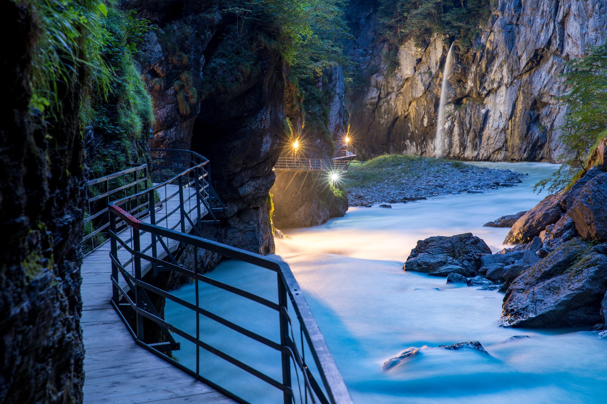Meiringen und Hasliberg Gletscherschlucht Rosenlaui