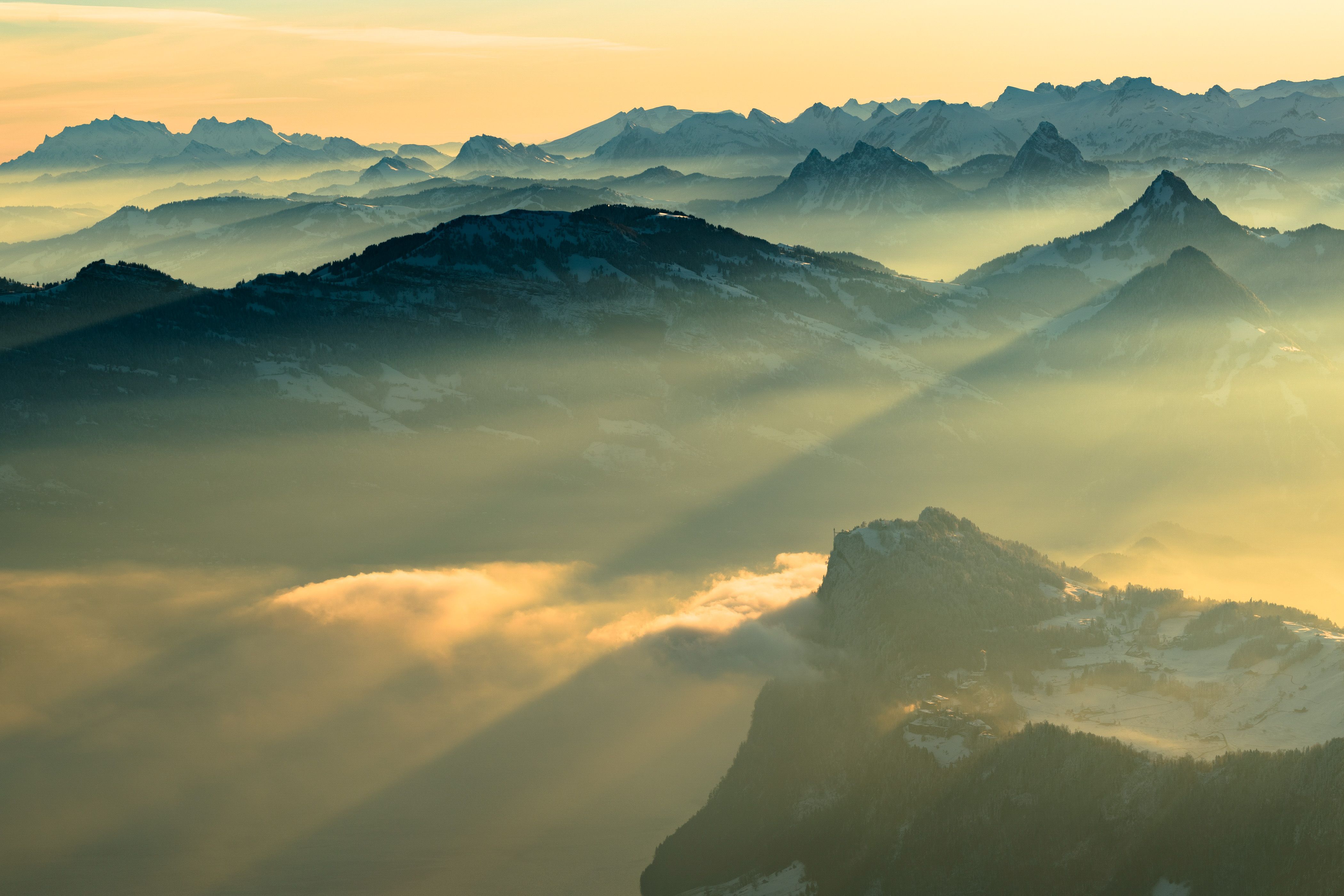 Pilatus Morgendämmerung