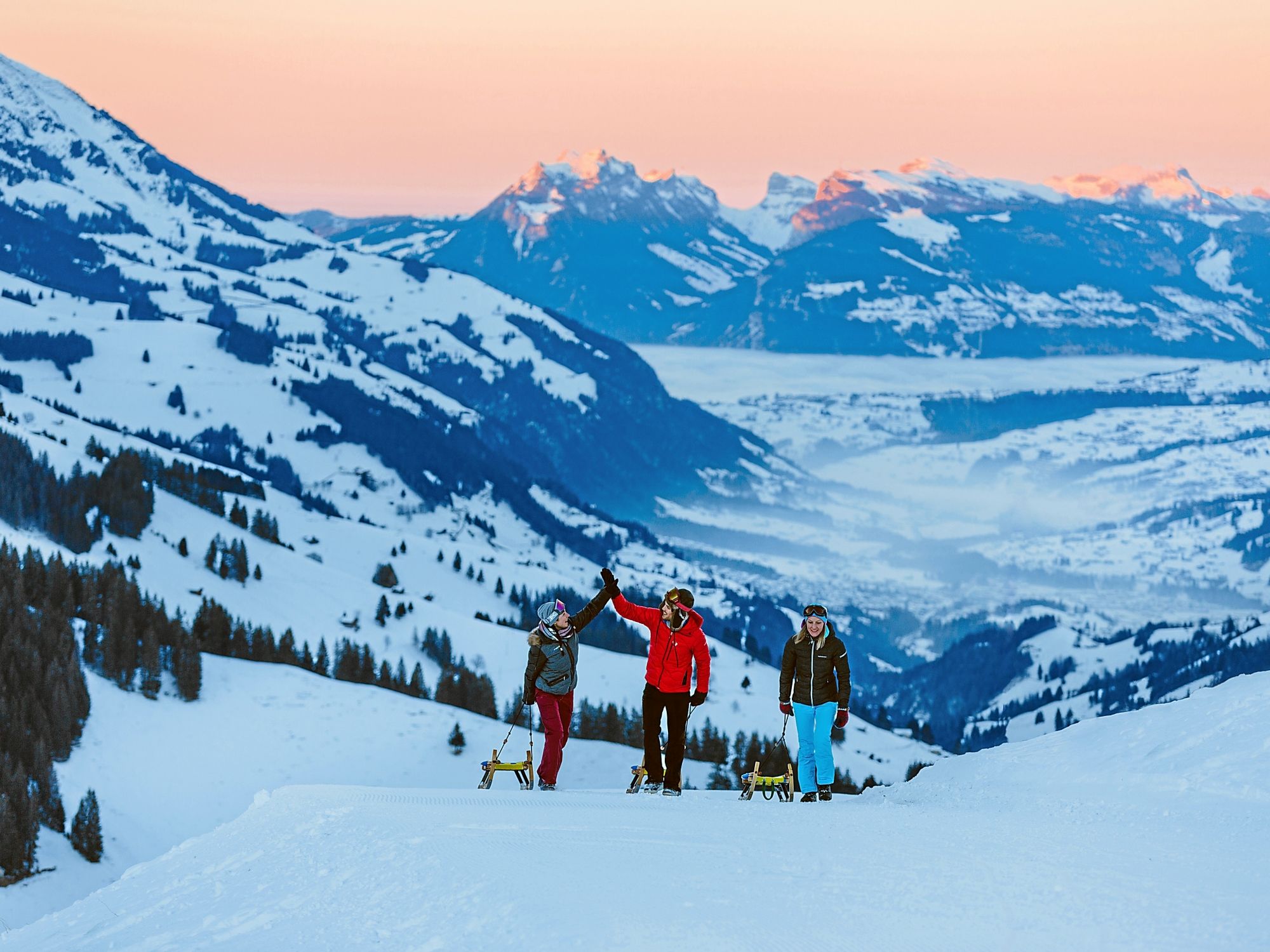 Schlittelpark Tschentenalp
