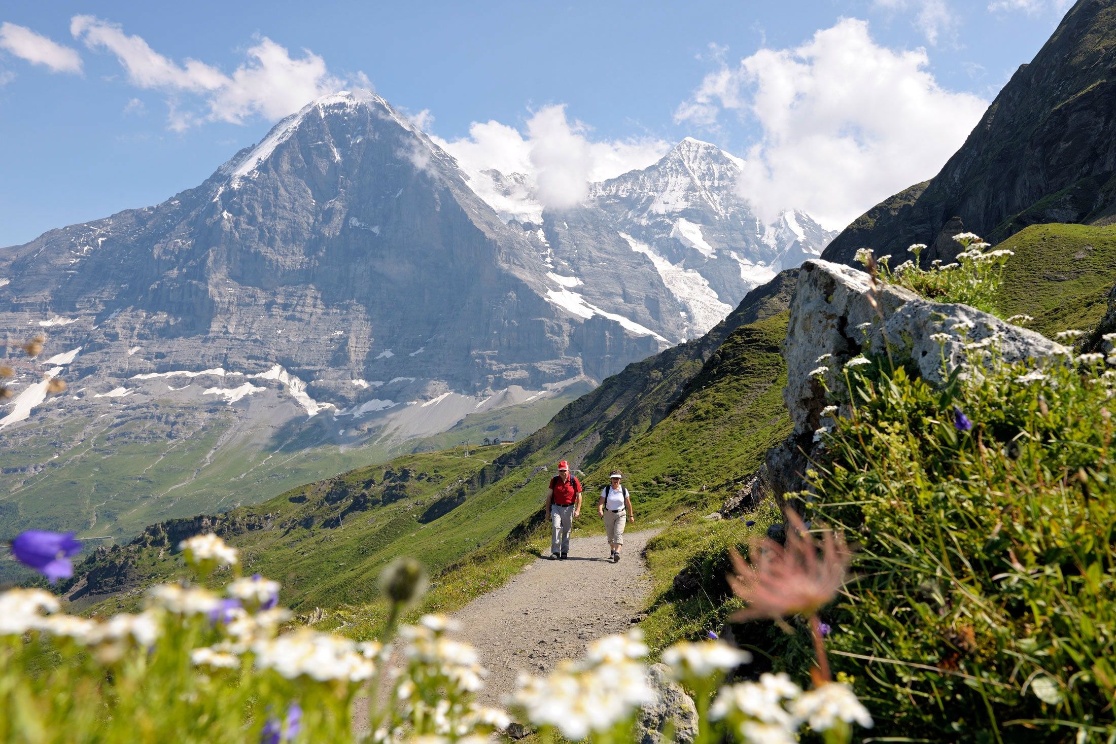 Wandern Schweiz Männlichen Kleine Scheidegg