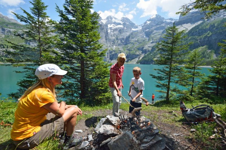 Oeschinensee Grillieren