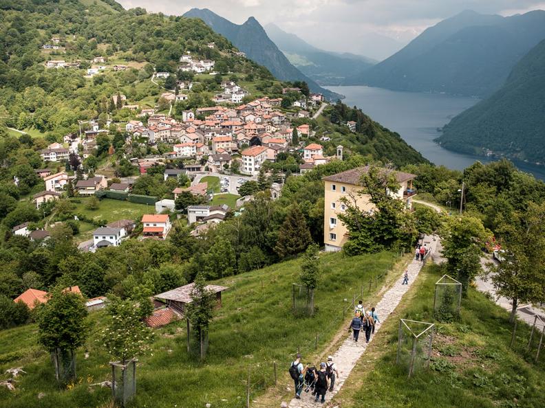 Monte Brè Weg