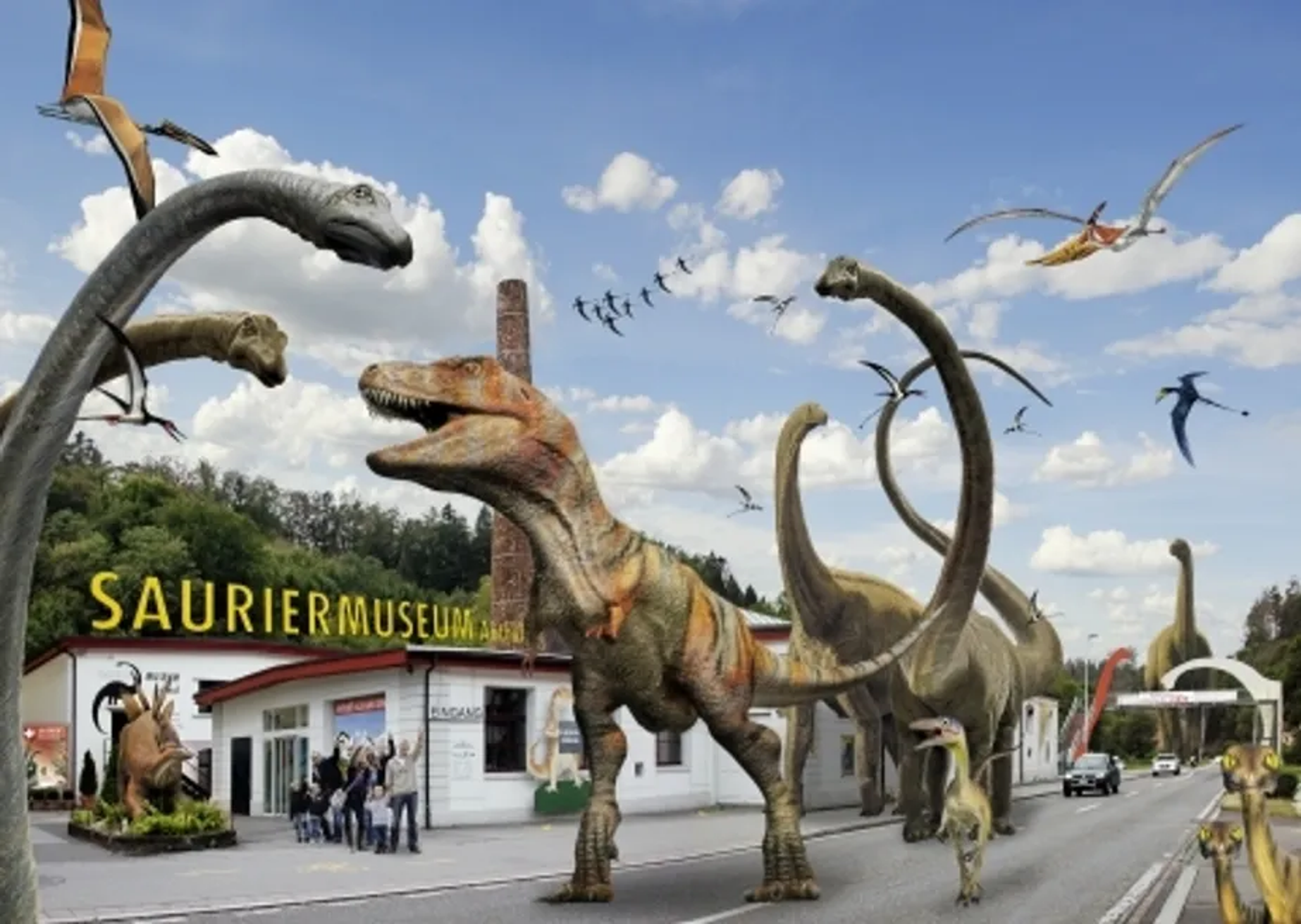 Museen Schweiz Aarthal Sauriermuseum