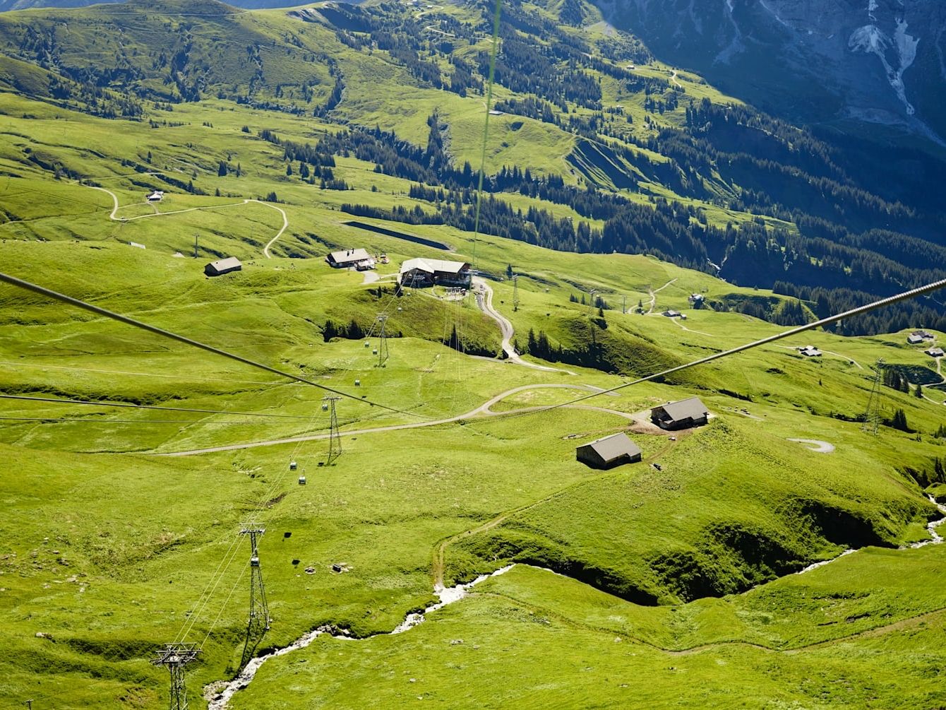 Familie Ausflug Schweiz First Flieger Adventure Grindelwald