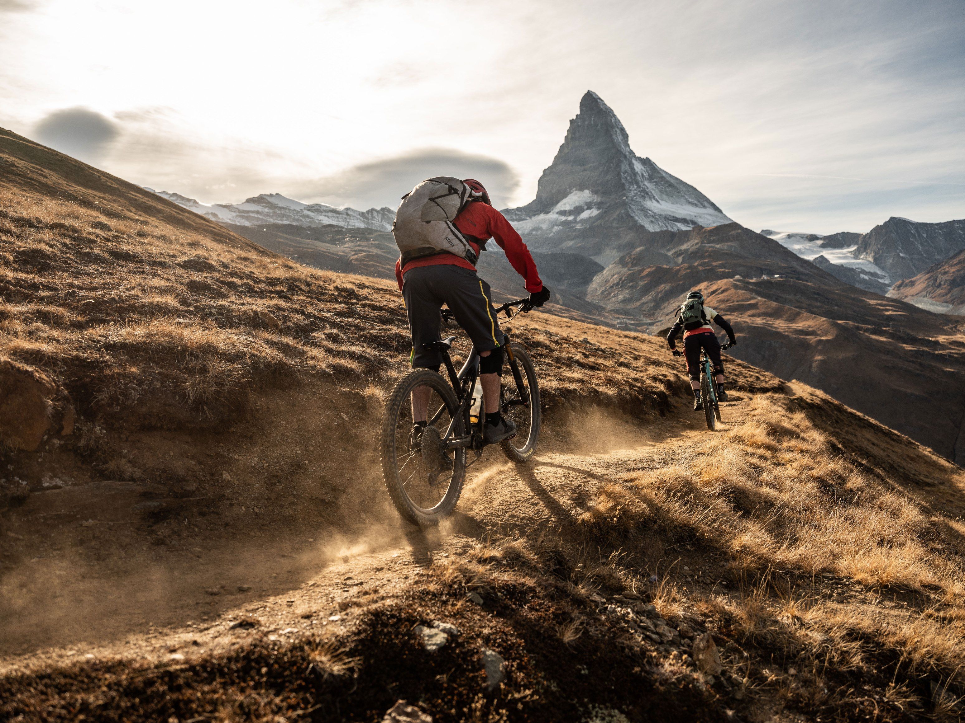 Gornergrat Mountainbike am Riffelberg