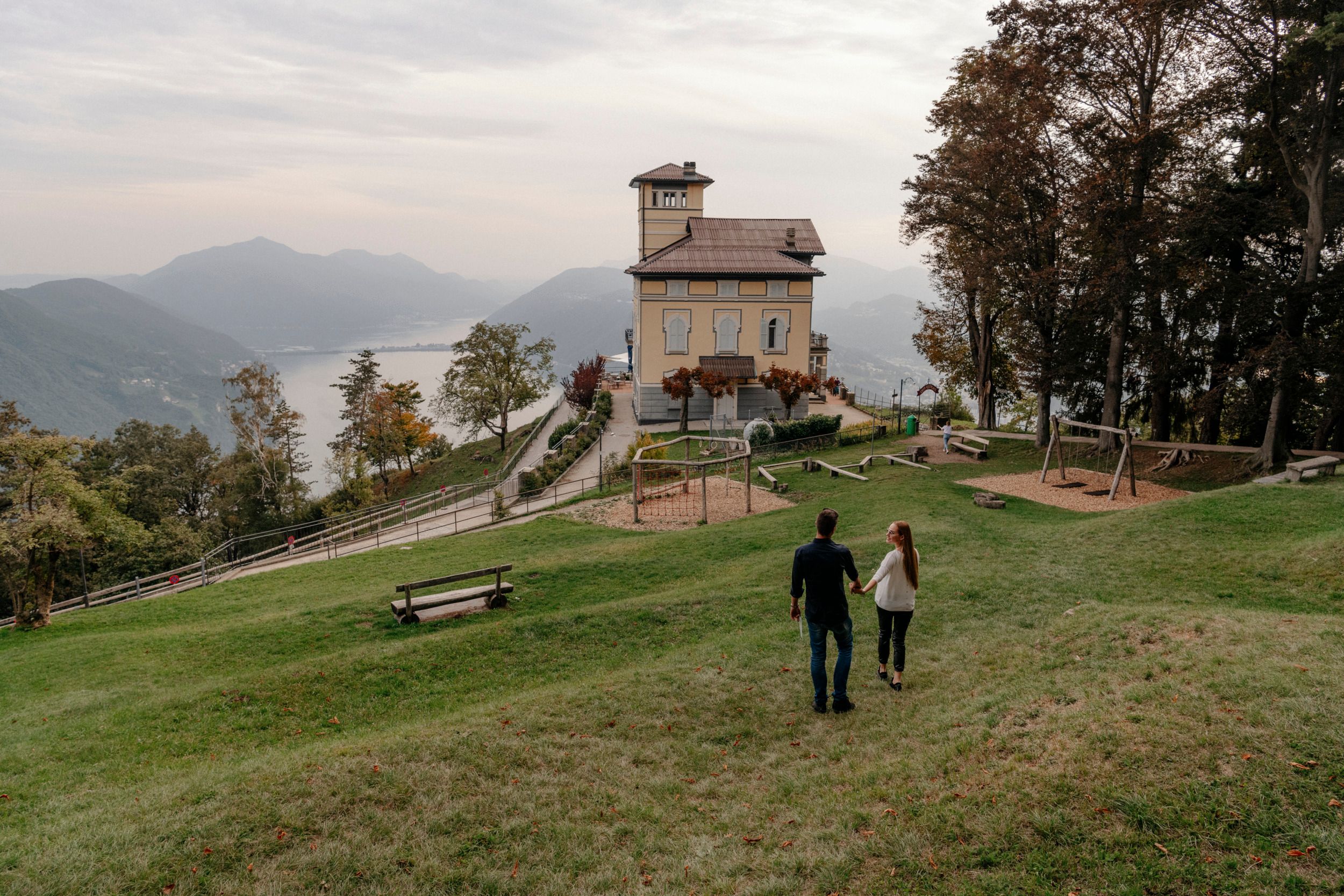 Luganersee Monte-Bre