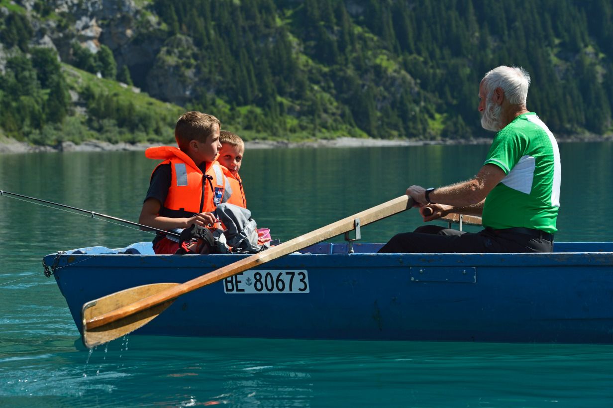 Oeschinensee Rudern