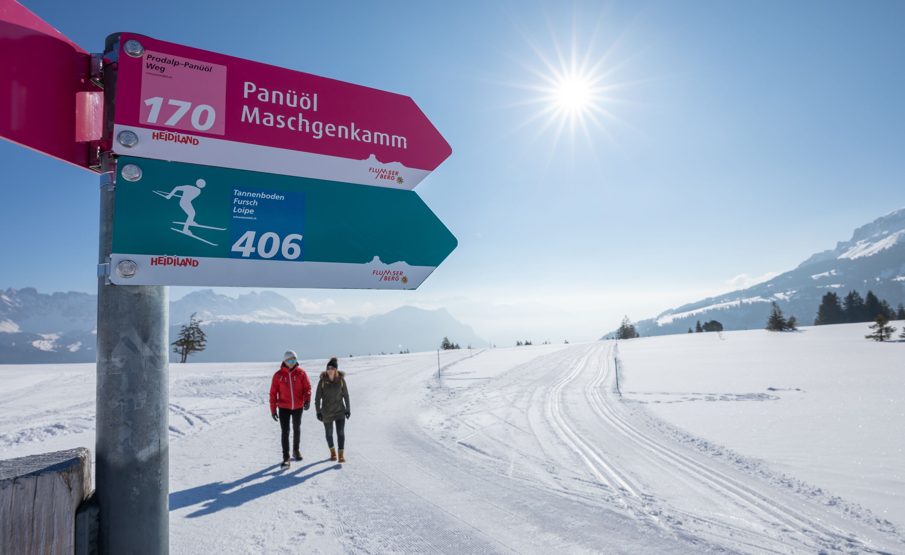 Flumserberg Winterwanderungen